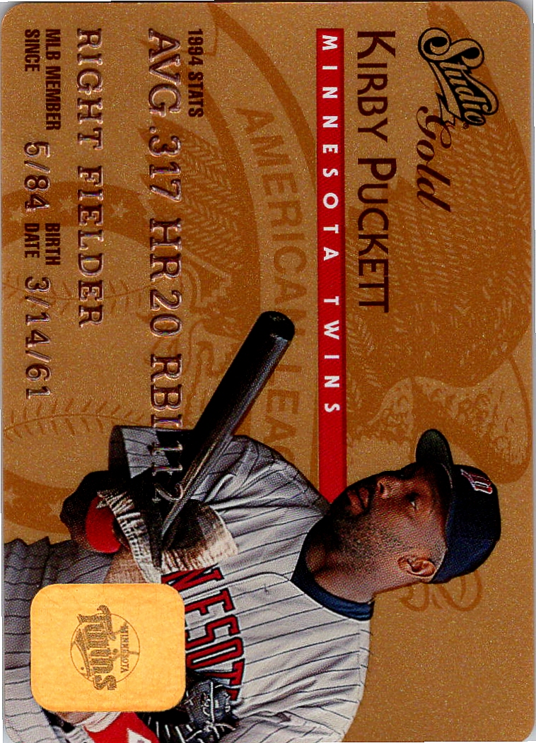 1995 Studio Gold Series Baseball - Pick From List - Picture 39 of 88