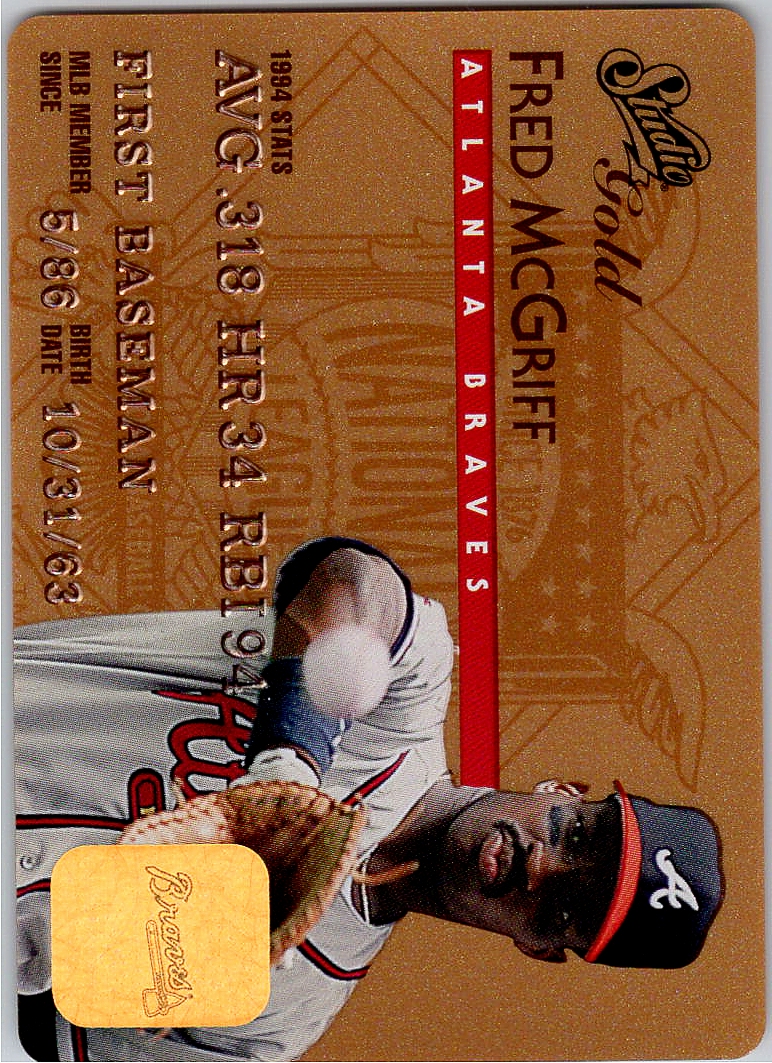 1995 Studio Gold Series Baseball - Pick From List - Picture 41 of 88