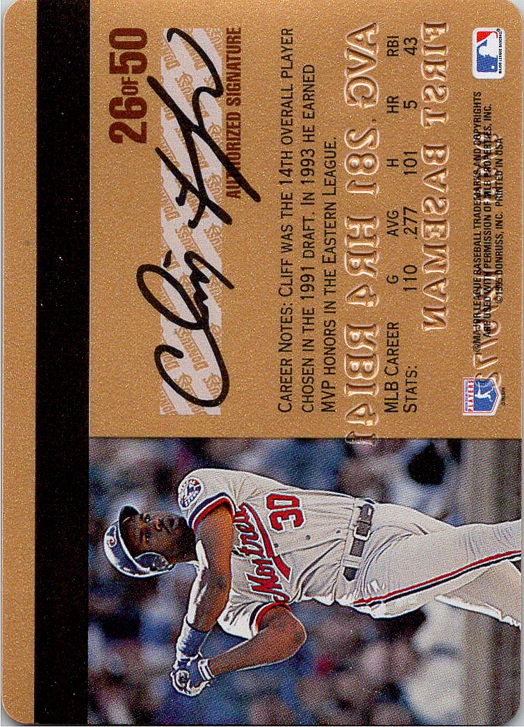 1995 Studio Gold Series Baseball - Pick From List - Picture 48 of 88