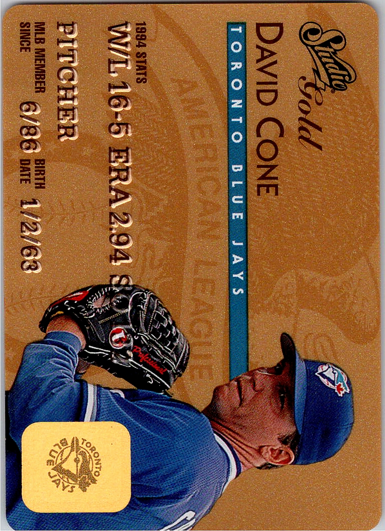 1995 Studio Gold Series Baseball - Pick From List - Picture 55 of 88