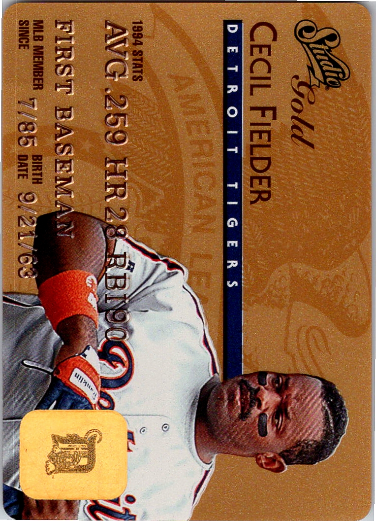 1995 Studio Gold Series Baseball - Pick From List - Picture 79 of 88