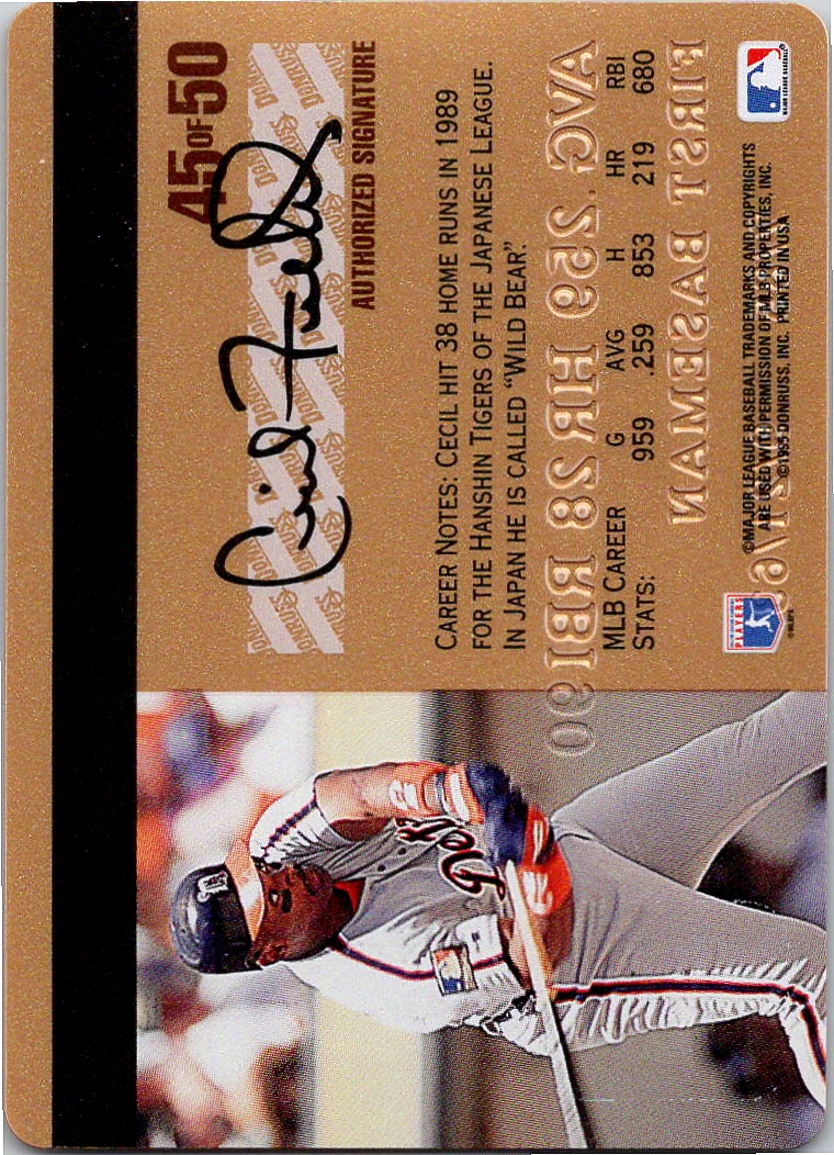 1995 Studio Gold Series Baseball - Pick From List - Picture 80 of 88