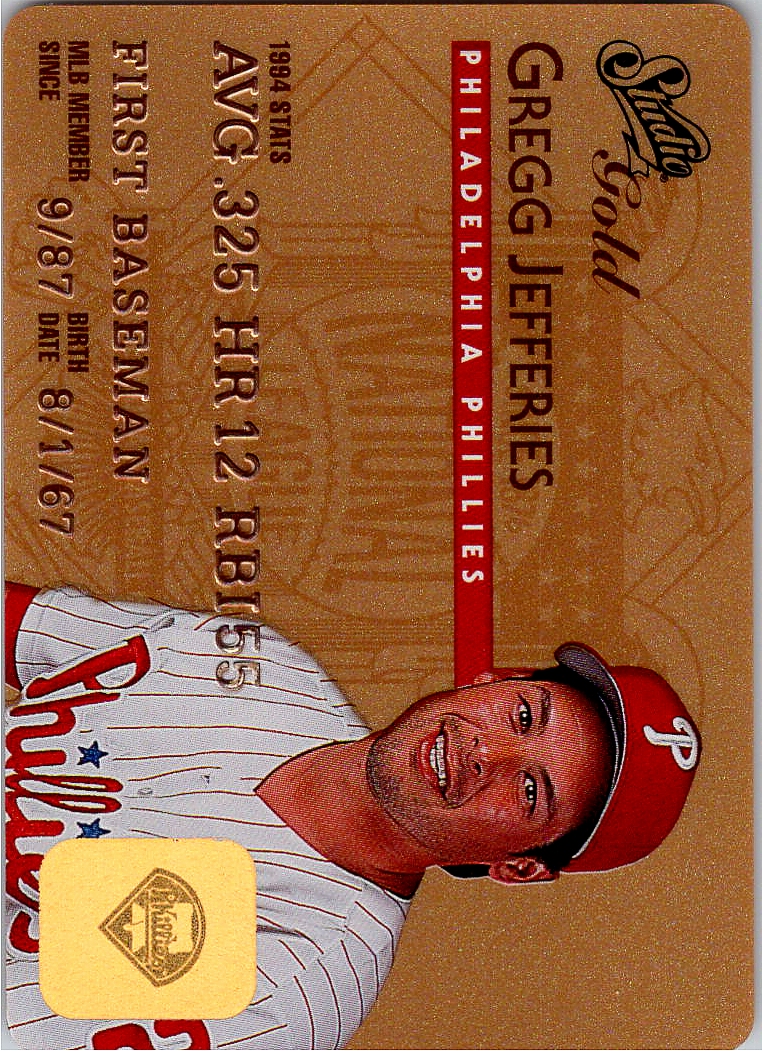 1995 Studio Gold Series Baseball - Pick From List - Picture 83 of 88