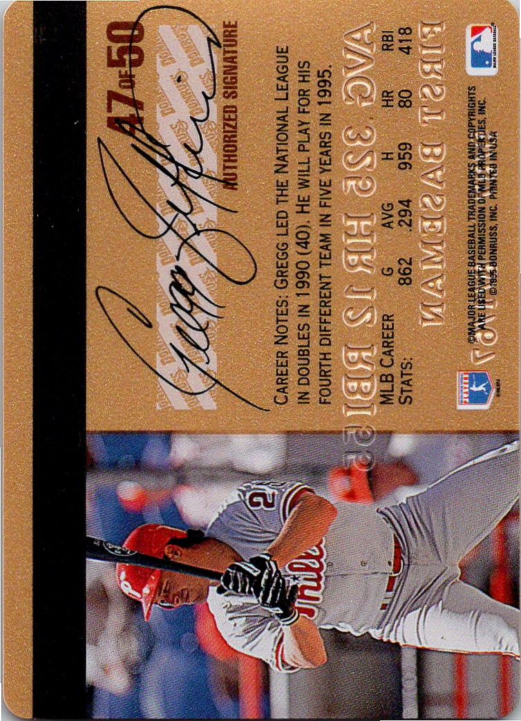 1995 Studio Gold Series Baseball - Pick From List - Picture 84 of 88
